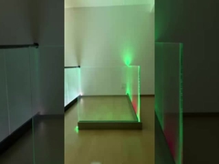 6063-T5 Hạt nhôm U Channel cho các vỉa hè thủy tinh với đèn LED